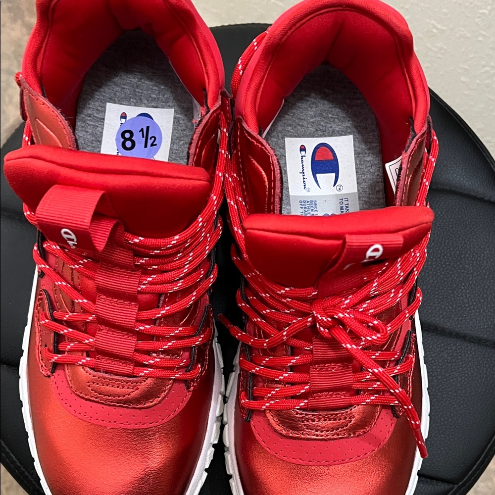 Champion Red Athletic Shoes - Picture 4 of 4